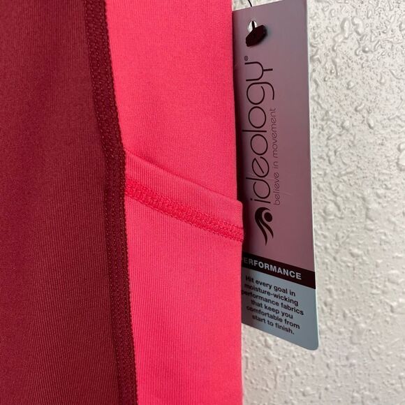 NWT Ideology 7/8 Length High Waist Athletic Leggings Size M - Picture 3 of 8